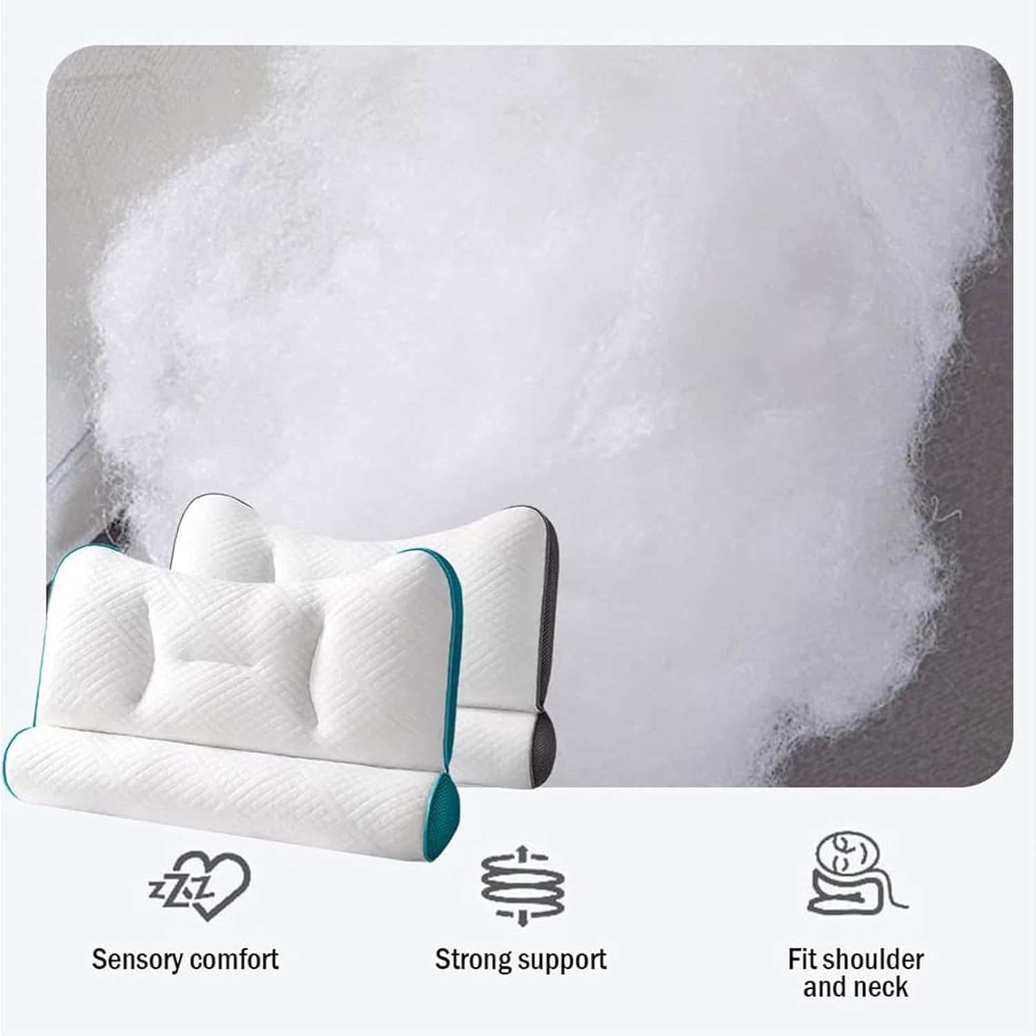 Ergonomic Orthopedic Pillow Neck Support Pillow