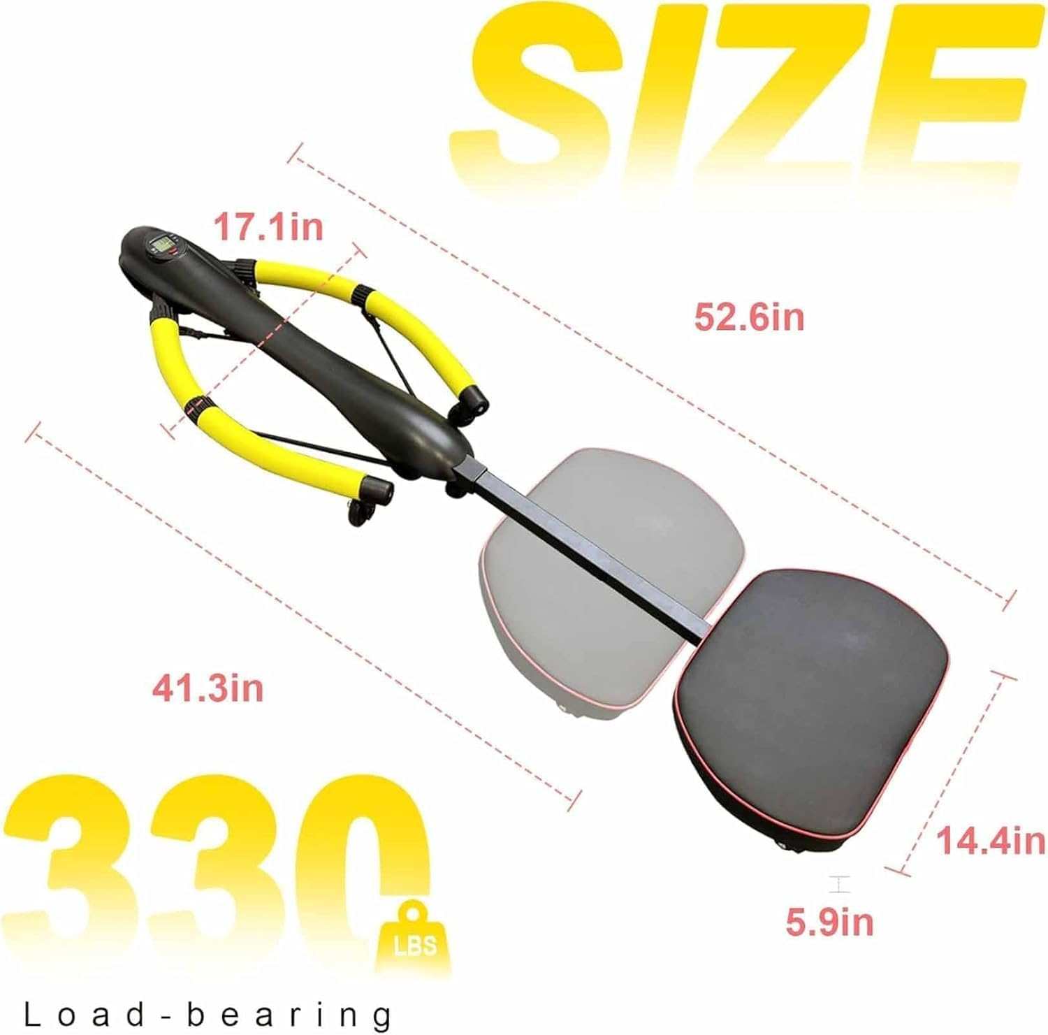 4-in-1 Core Trainers Dragonfly Rowing Machine with adjustable resistance, compact design, and full-body workout capabilities