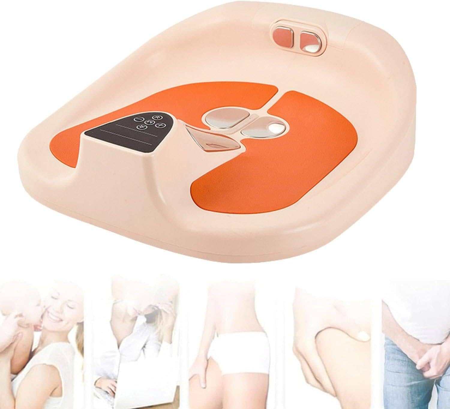 Women Pelvic Floor Muscle exercise trainer for postpartum recovery with ergonomic design and heating therapy