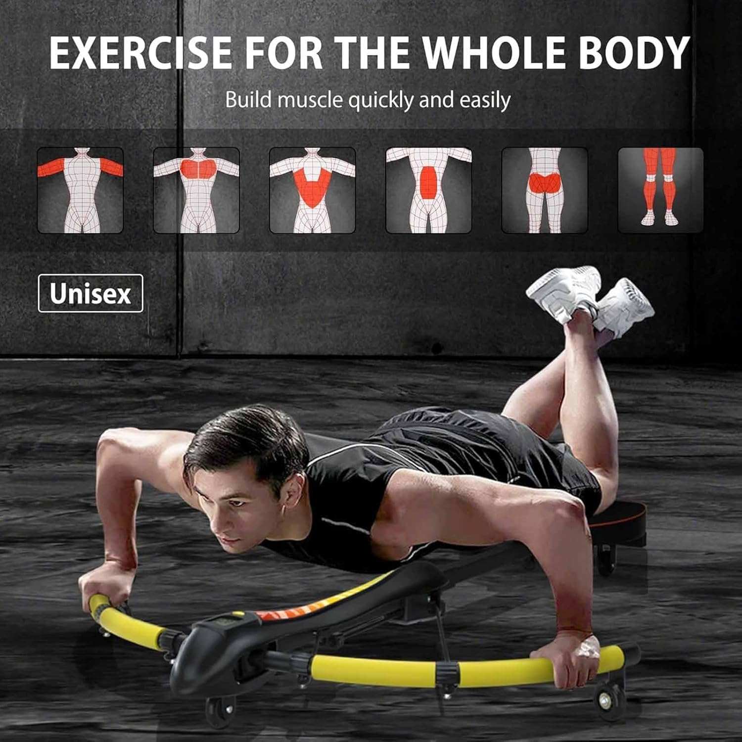 4-in-1 Core Trainers Dragonfly Rowing Machine