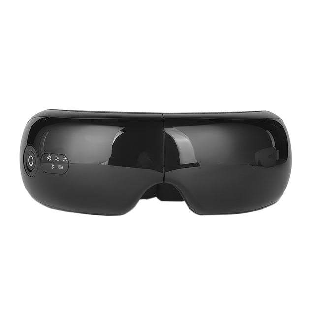 Smart Airbag Vibration Eye Massager with air pressure, vibration, hot compress, foldable and portable design