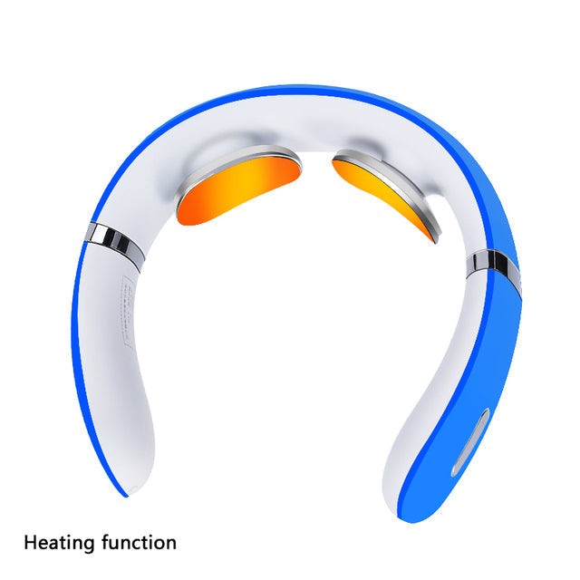 Intelligent Neck Massager with TENS therapy and heat for pain relief and muscle relaxation