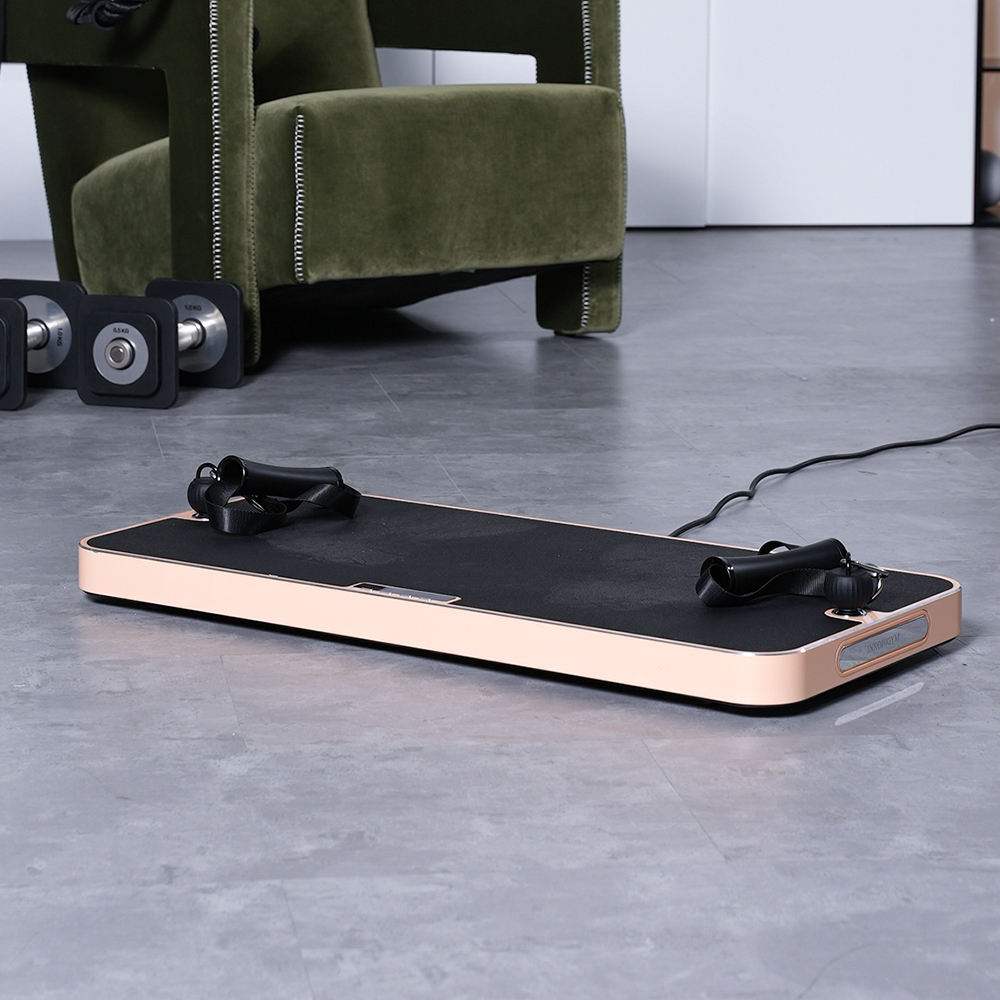 Smart all in one home fitness exercise training gym with ultra-thin design and smart app connectivity for full-body workouts in small spaces