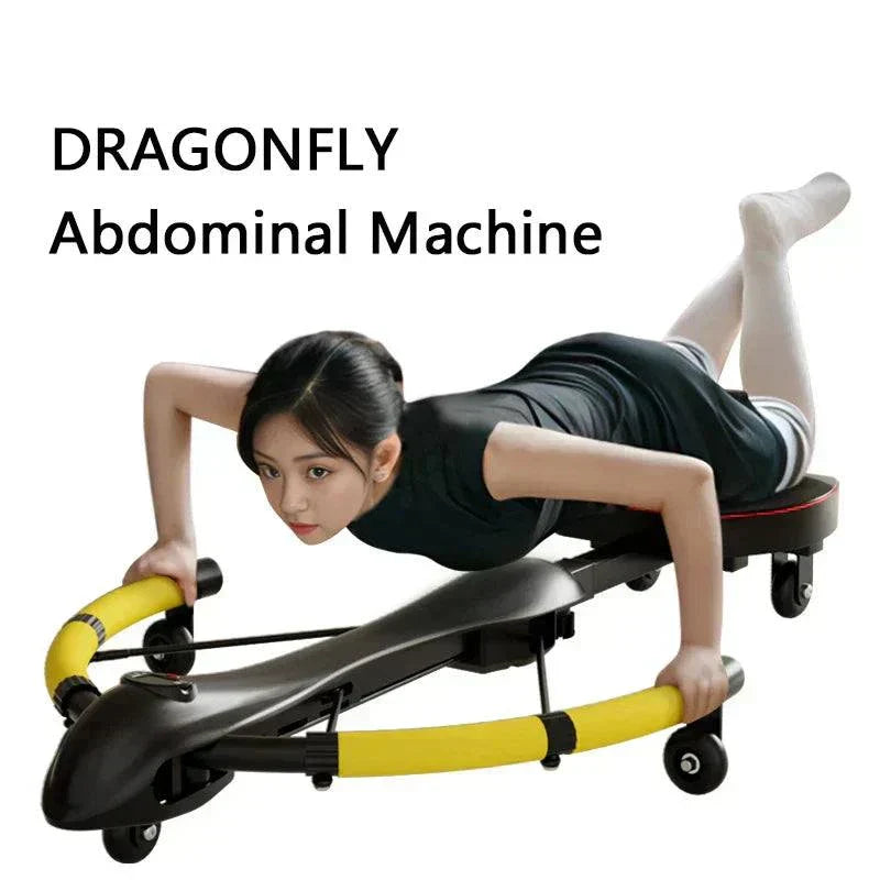 4-in-1 Core Trainers Dragonfly Rowing Machine with adjustable resistance and portable design for full-body home workouts