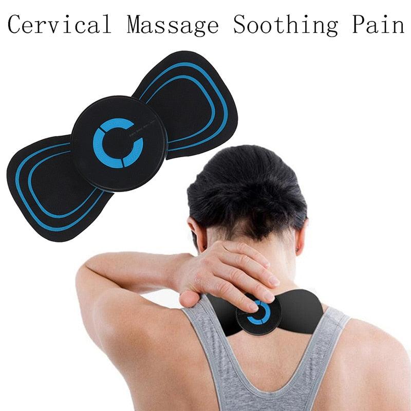 Portable Mini Neck & Body Massager with ergonomic design for pain relief and stress reduction