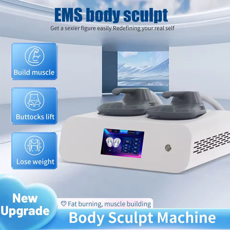 Weight Loss Muscle Stimulating EMS body sculpt machine for fat burning, muscle building, and buttocks lift